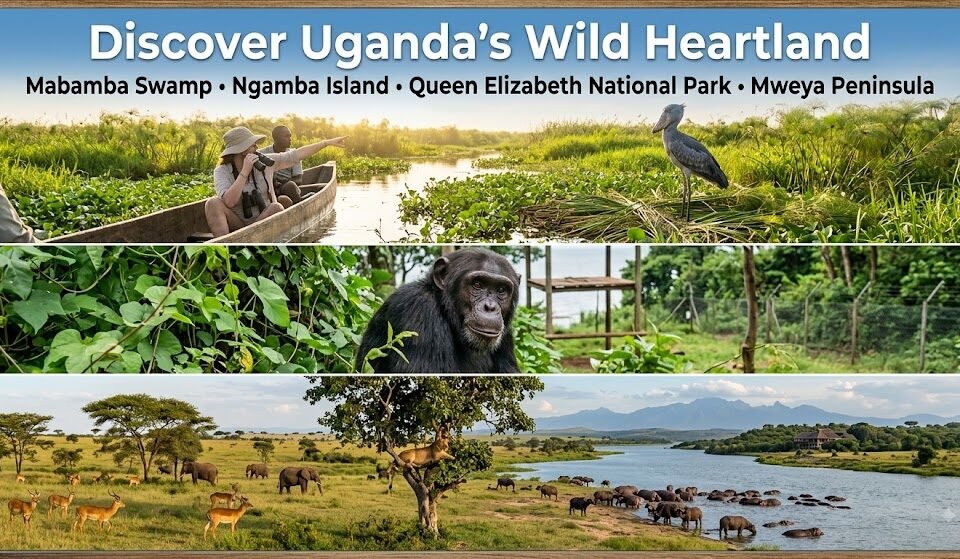 6-Day Uganda Safari Itinerary: Wildlife, Primates & Kazinga Channel